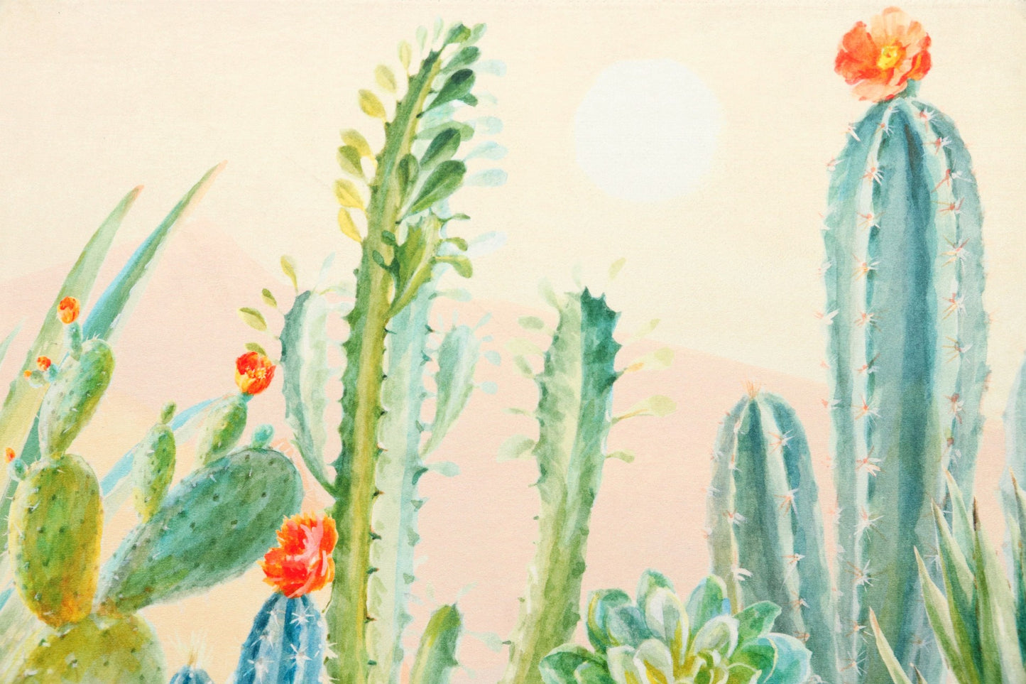 Sunshine In The Desert Olivia's Home Accent Washable Rug 22" x 32"