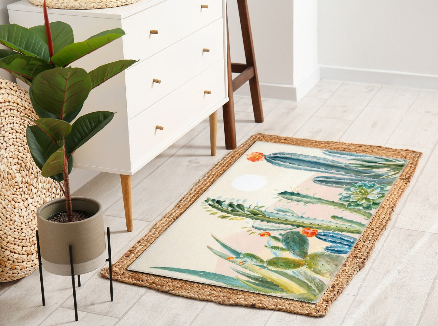 Sunshine In The Desert Olivia's Home Accent Washable Rug 22" x 32"