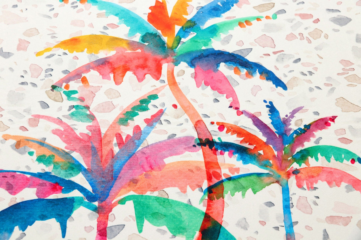 Terrazzo Palms Olivia's Home Accent Washable Rug 22" x 32"