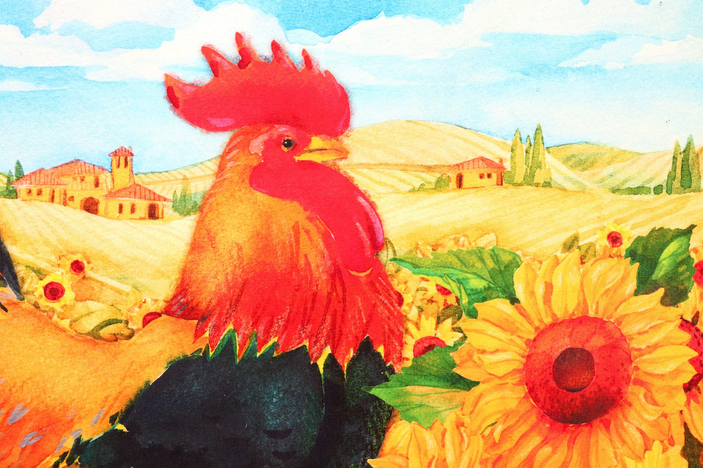 Sunflower Roost Olivia's Home Accent Washable Rug 22" x 32"