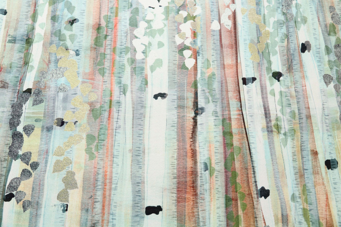 Neutral Birch Forest Olivia's Home Accent Washable Rug 22" x 32"