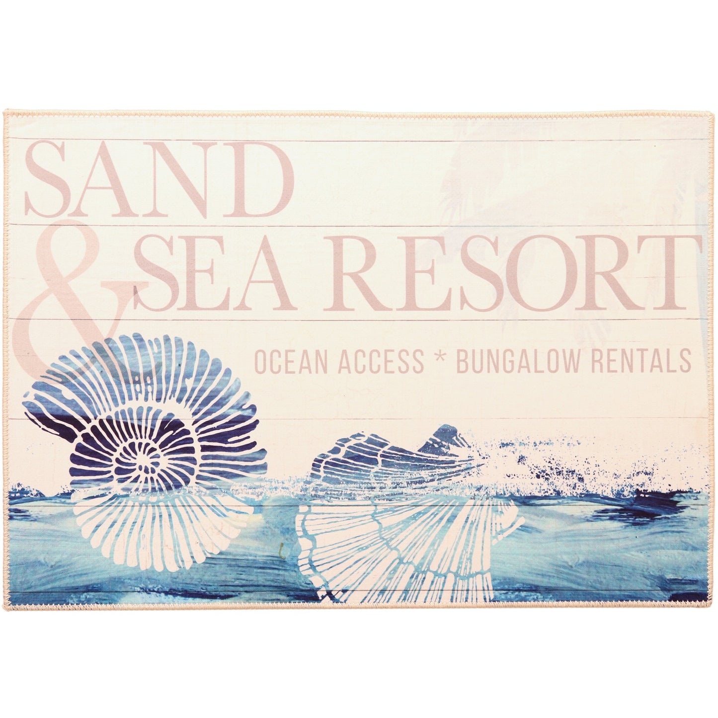 Sand & Sea Resort Olivia's Home Accent Washable Rug 22" x 32"